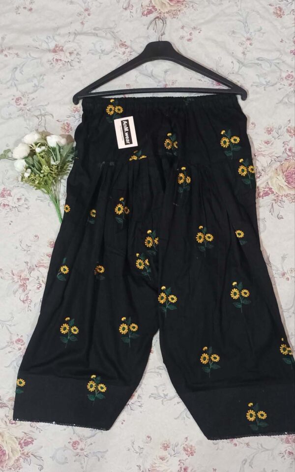Farshi Shalwar – Self Printed Embroidered Lawn