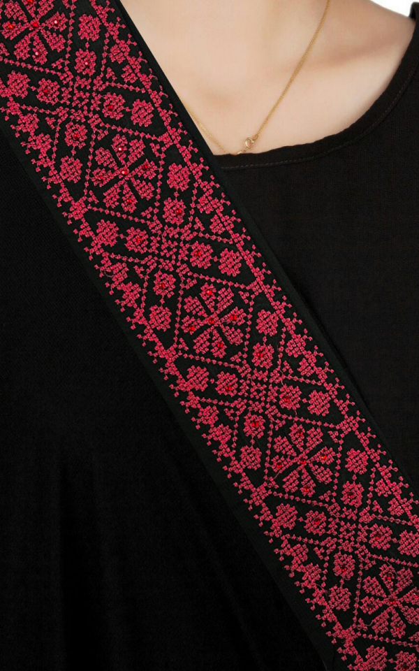 Tilla Border Embroidered Shawl ANM-SH-00257