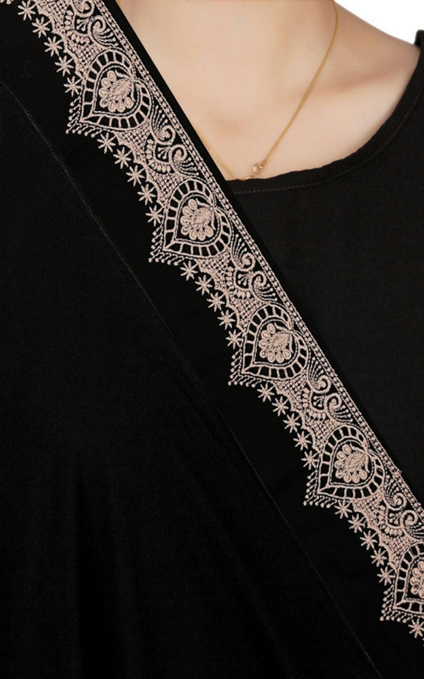 Tilla Border Embroidered Shawl ANM-SH-00253