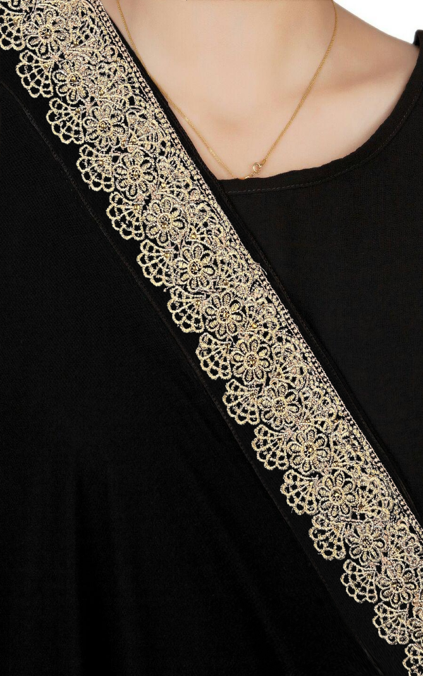 Tilla Border Embroidered Shawl ANM-SH-00254